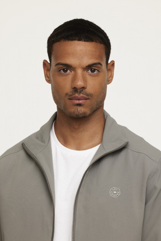 Lee Cooper Veste FOXER Métal Gris