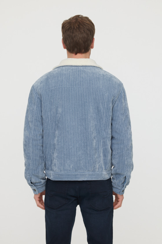 Lee Cooper Veste Framy Gris Bleu