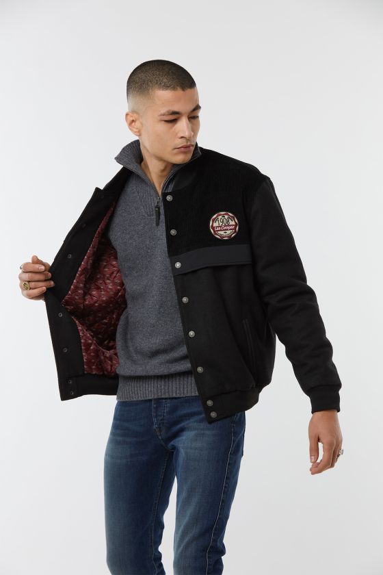 Lee Cooper Veste FRELON Pure Noir
