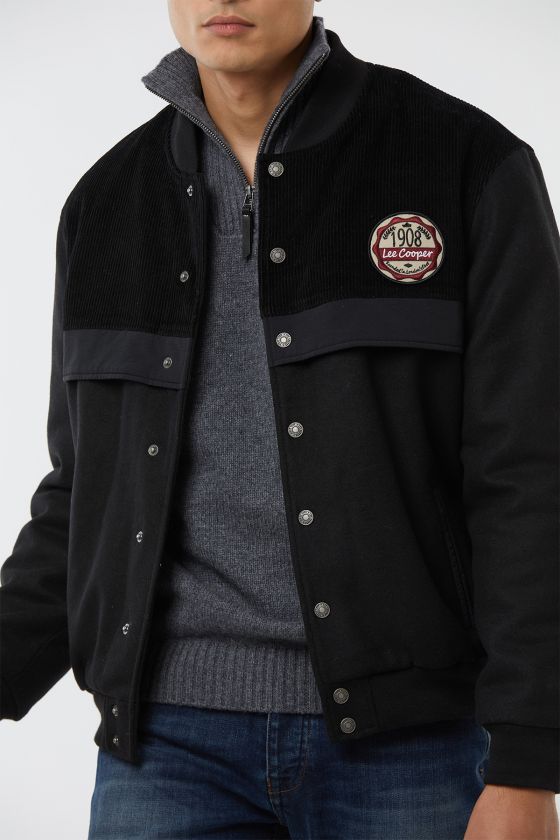 Lee Cooper Veste FRELON Pure Noir