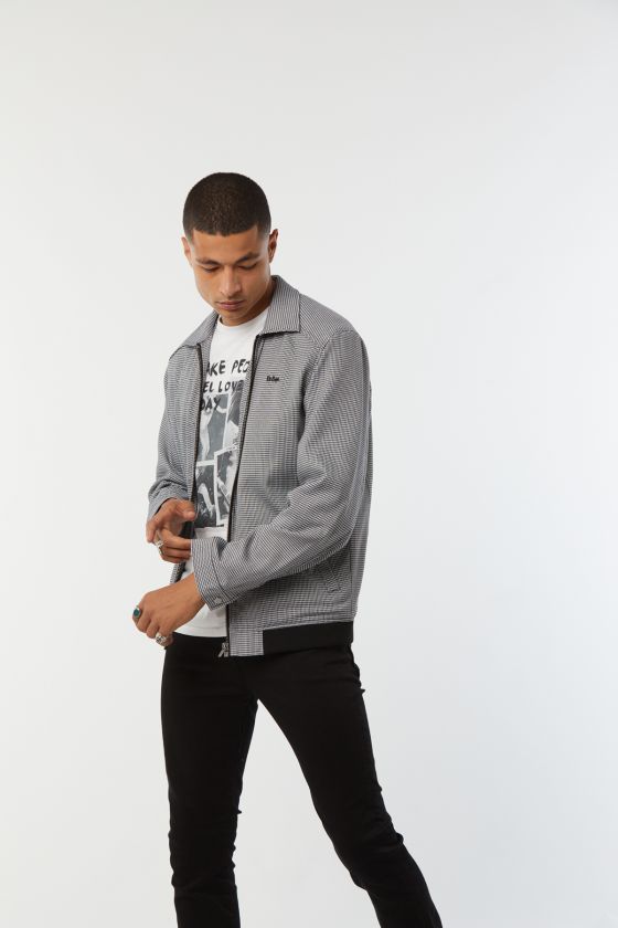 Lee Cooper Veste FRUTO Blanc Et Noir