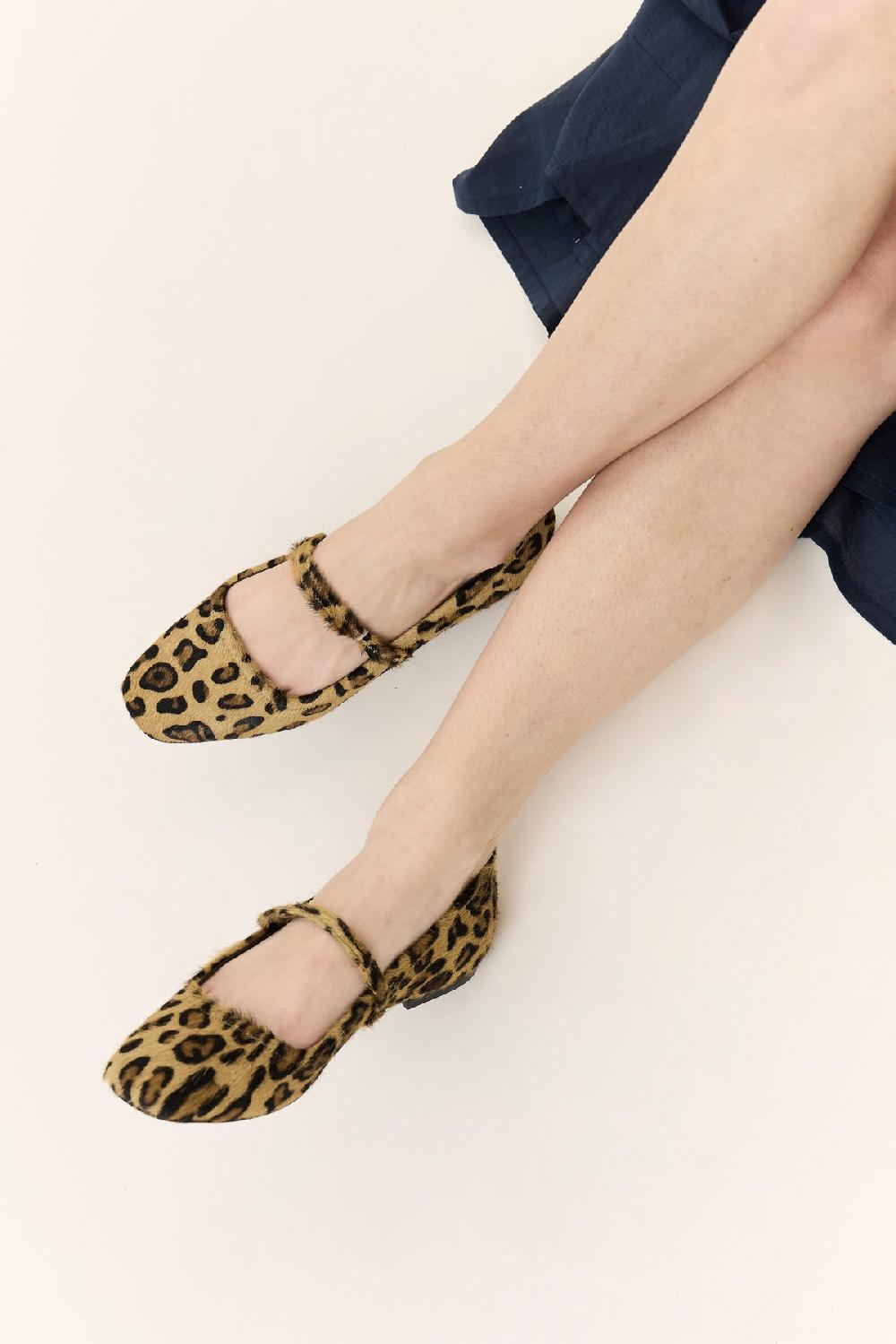 Leon & Harper Ballerines Margrit Leo Beige