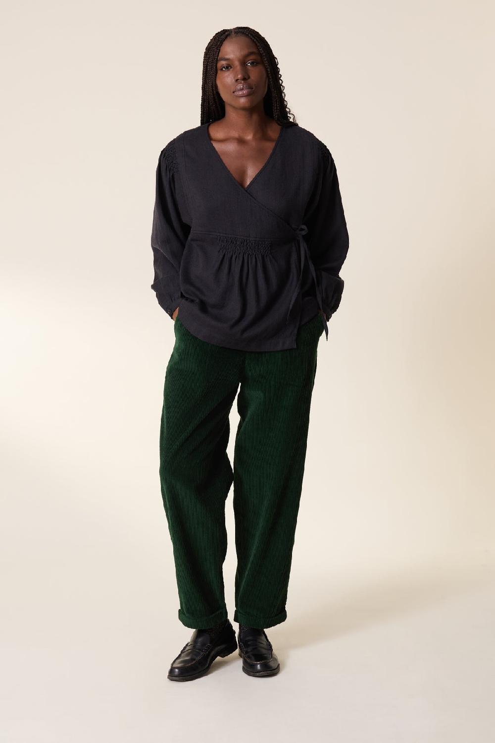 Leon & Harper Blouse Cicily PLN Carbone