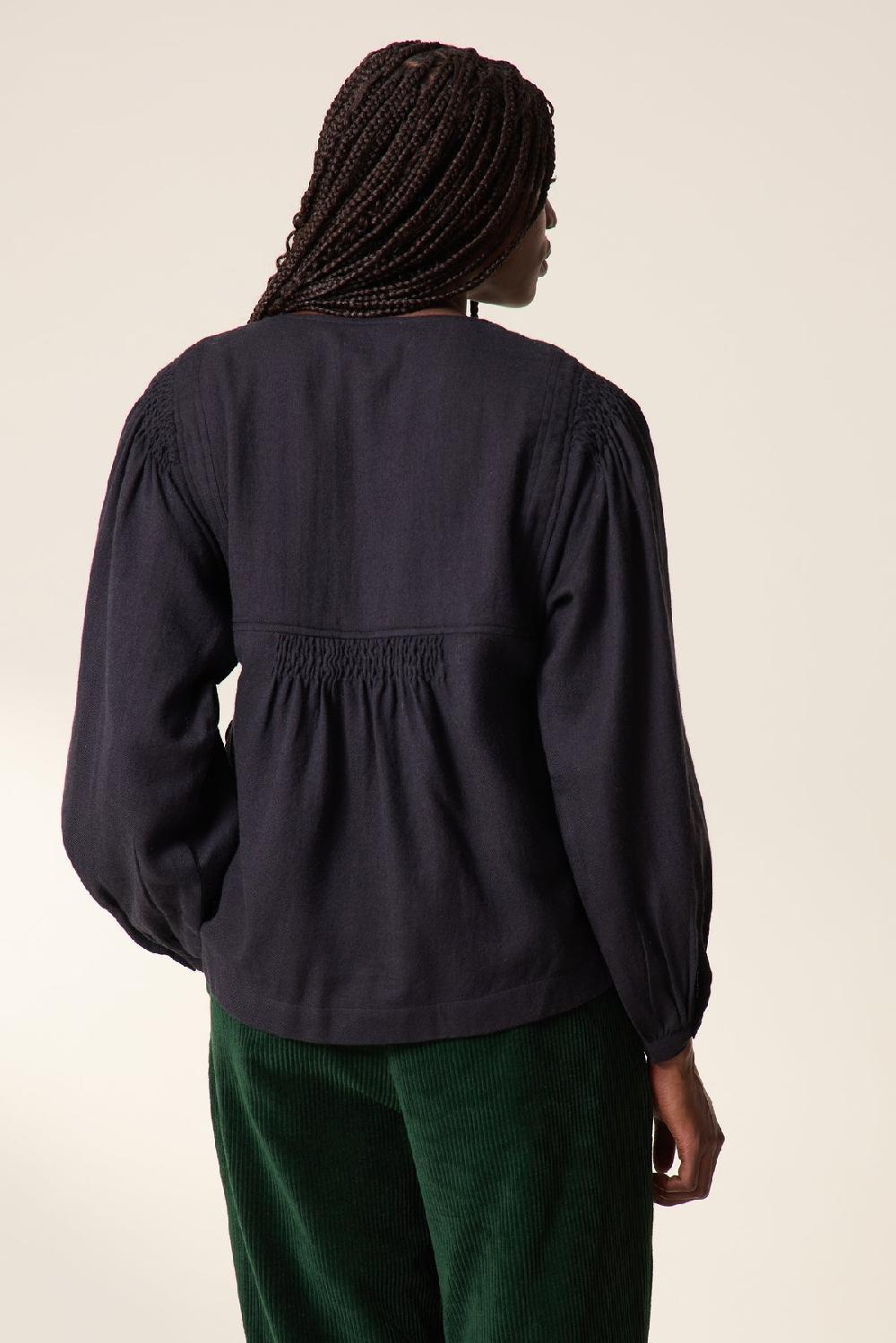 Leon & Harper Blouse Cicily PLN Carbone