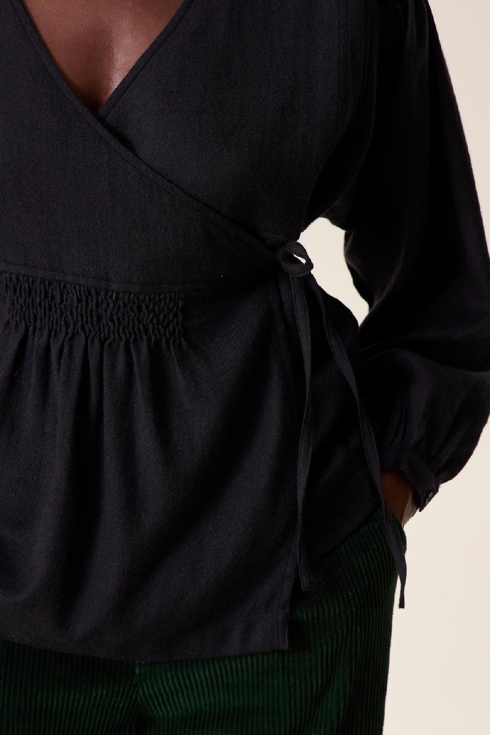 Leon & Harper Blouse Cicily PLN Carbone