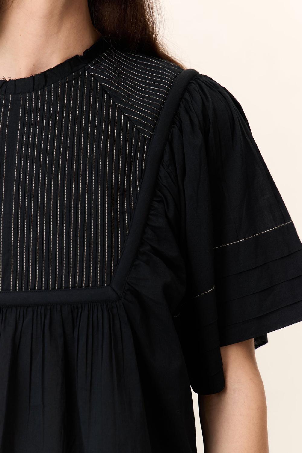 Leon & Harper Blouse Clive Pint Black