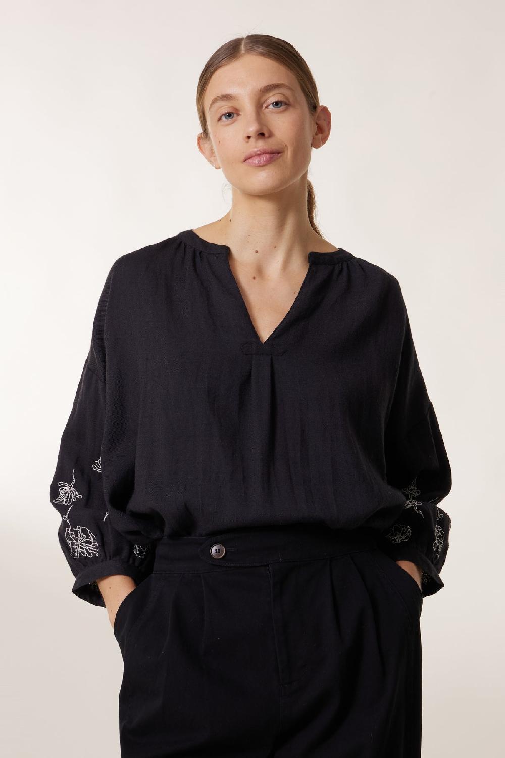 Leon & Harper Blouse Club PLN Carbone