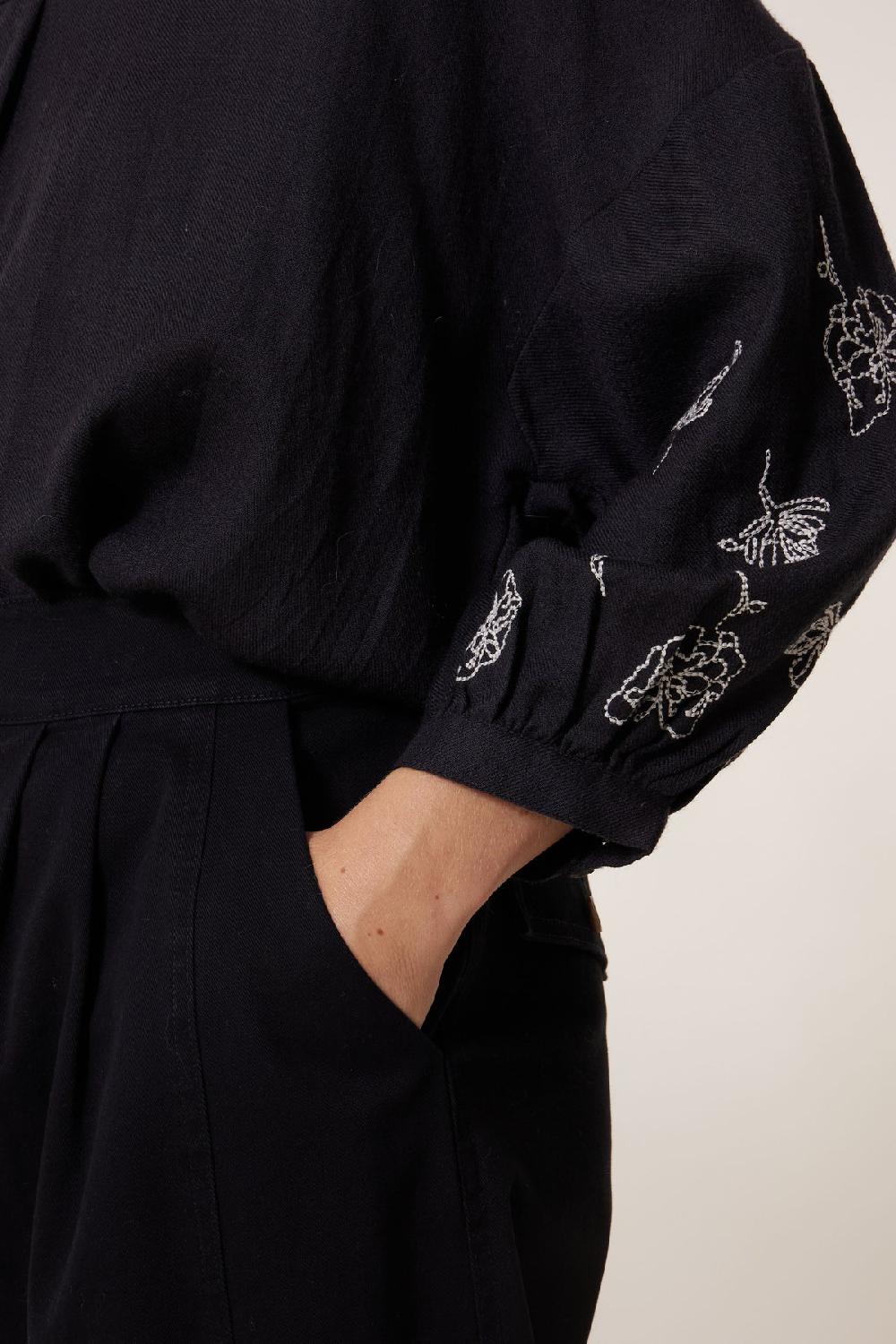 Leon & Harper Blouse Club PLN Carbone