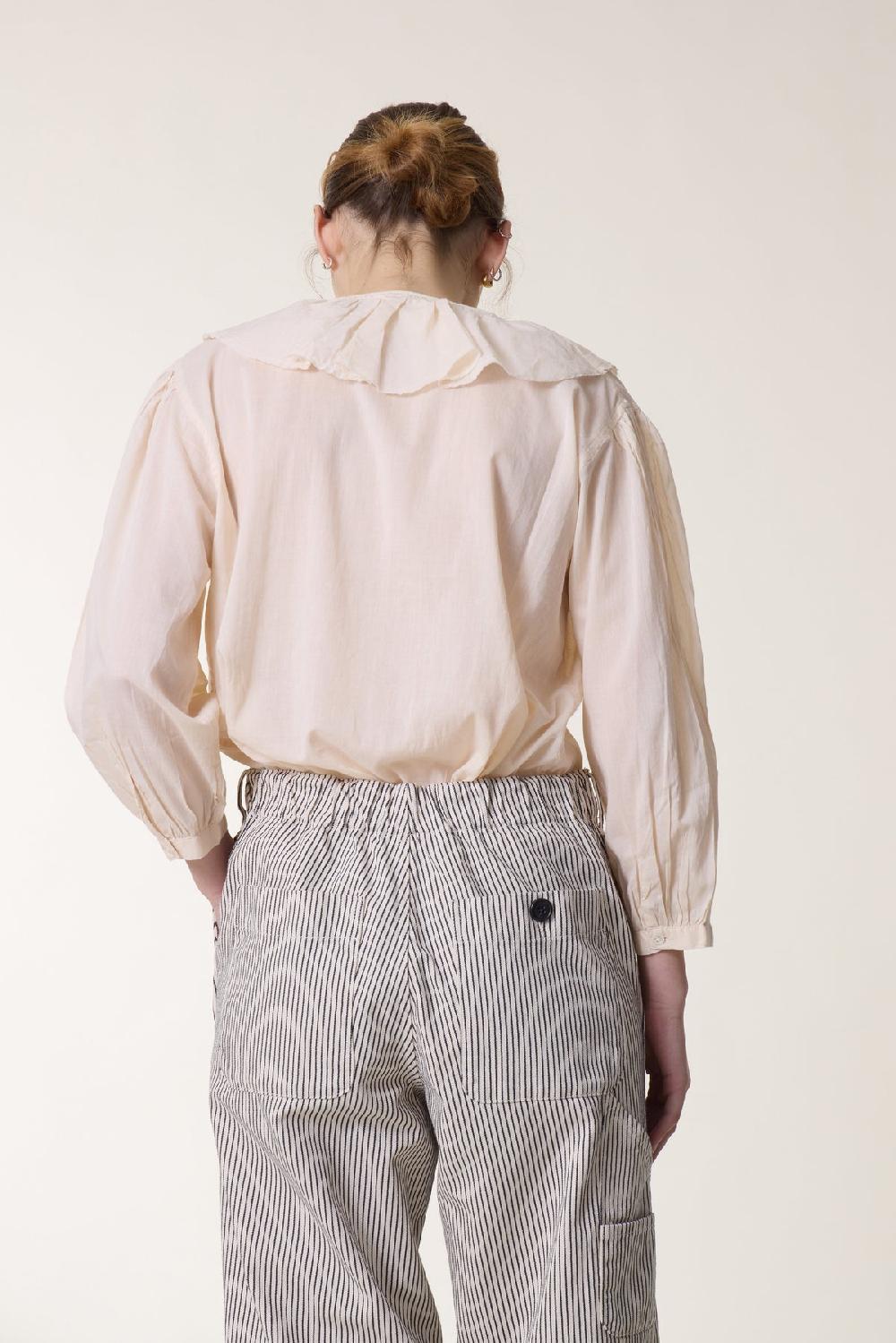 Leon & Harper Blouse Costin Plain Ecru