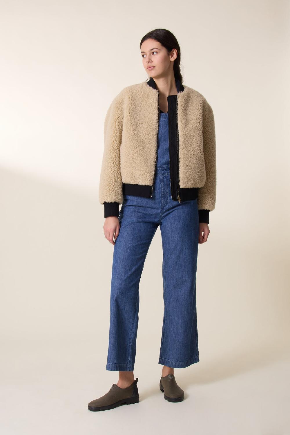 Leon & Harper Blouson Avarana Mix Off White