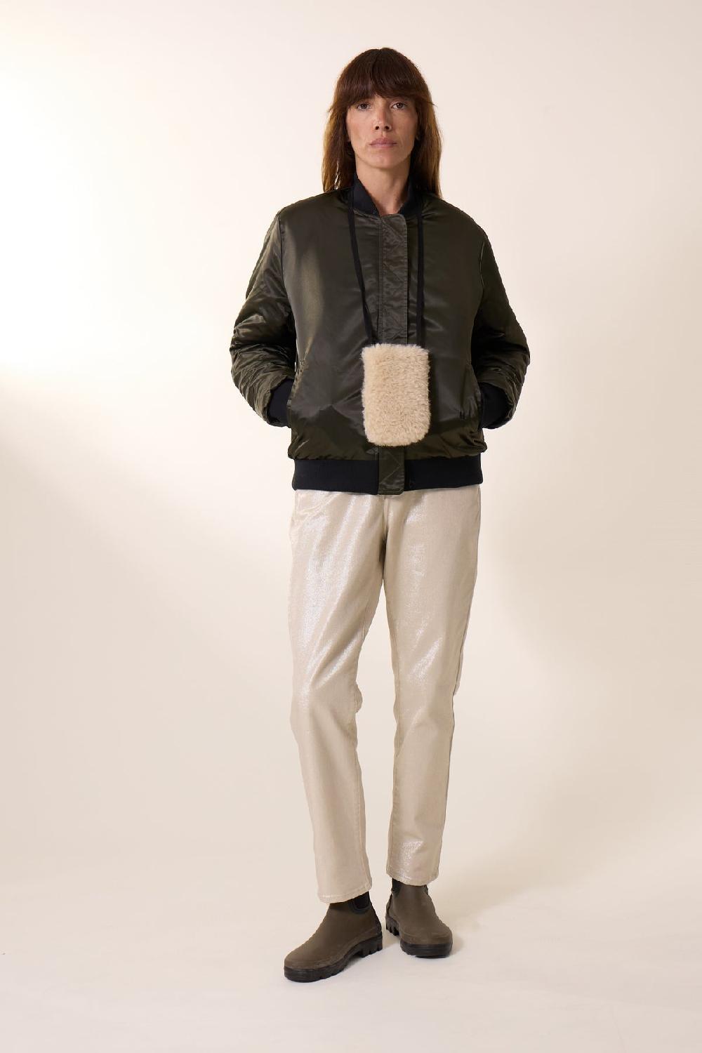 Leon & Harper Blouson Avarana Rev Khaki