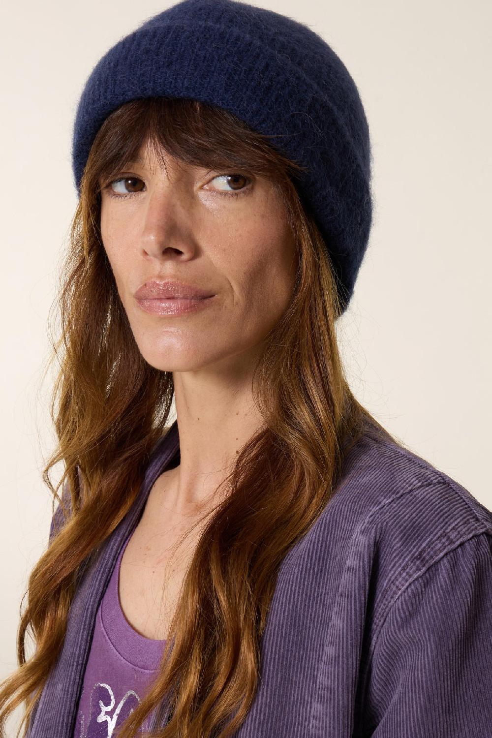 leon & harper Bonnet Mind PLN Black Iris