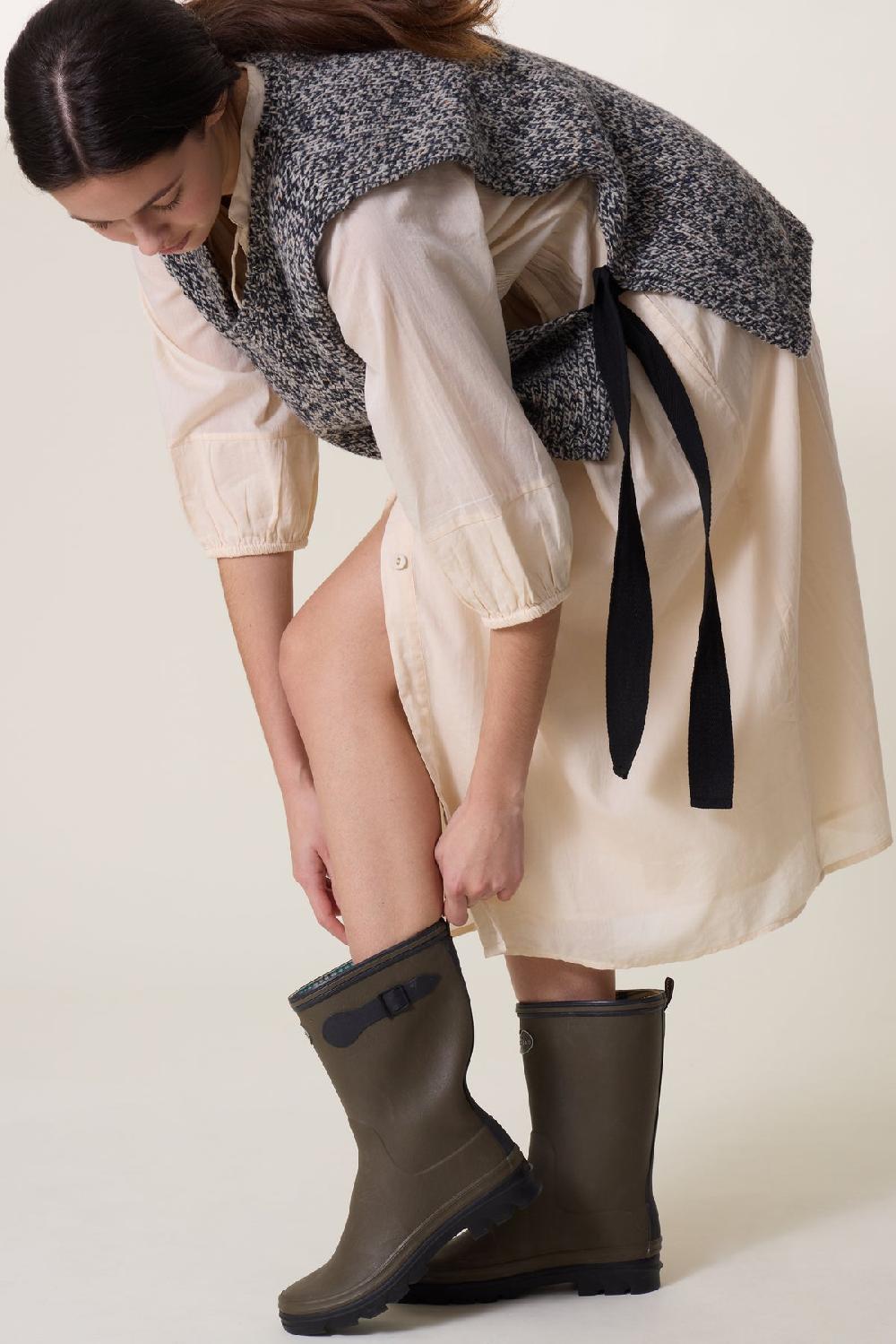 Leon & Harper Bottillons Rain Khaki