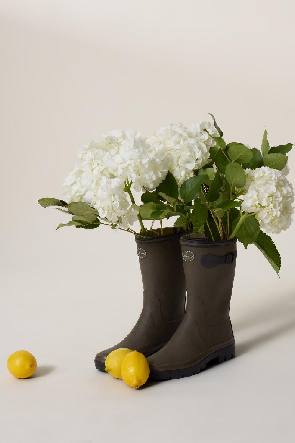 leon & harper Bottillons Rain Khaki