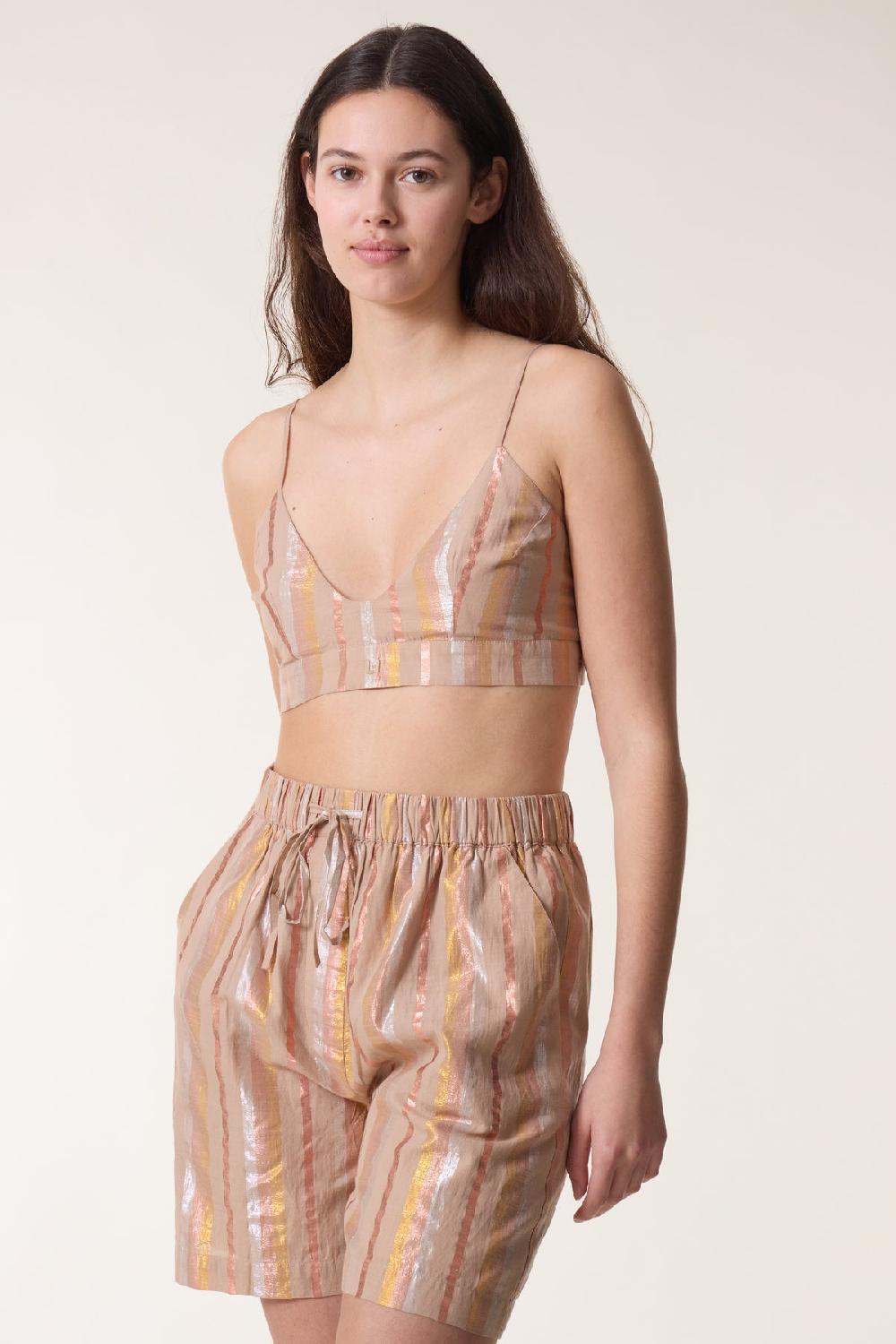 Leon & Harper Brassière Tippi Shiny Powder