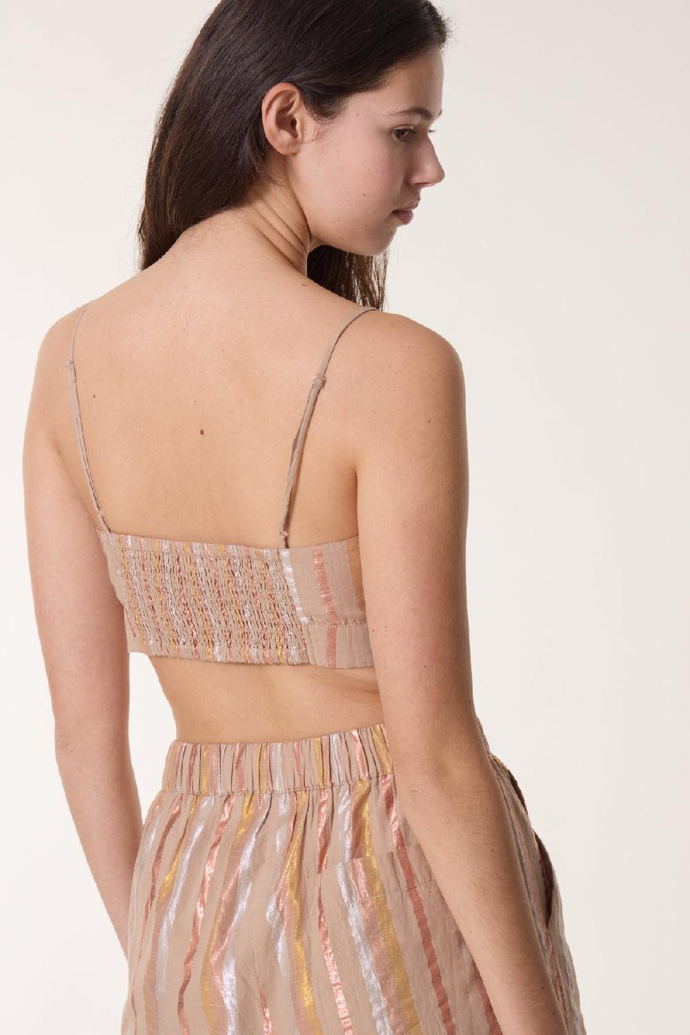 Leon & Harper Brassière Tippi Shiny Powder