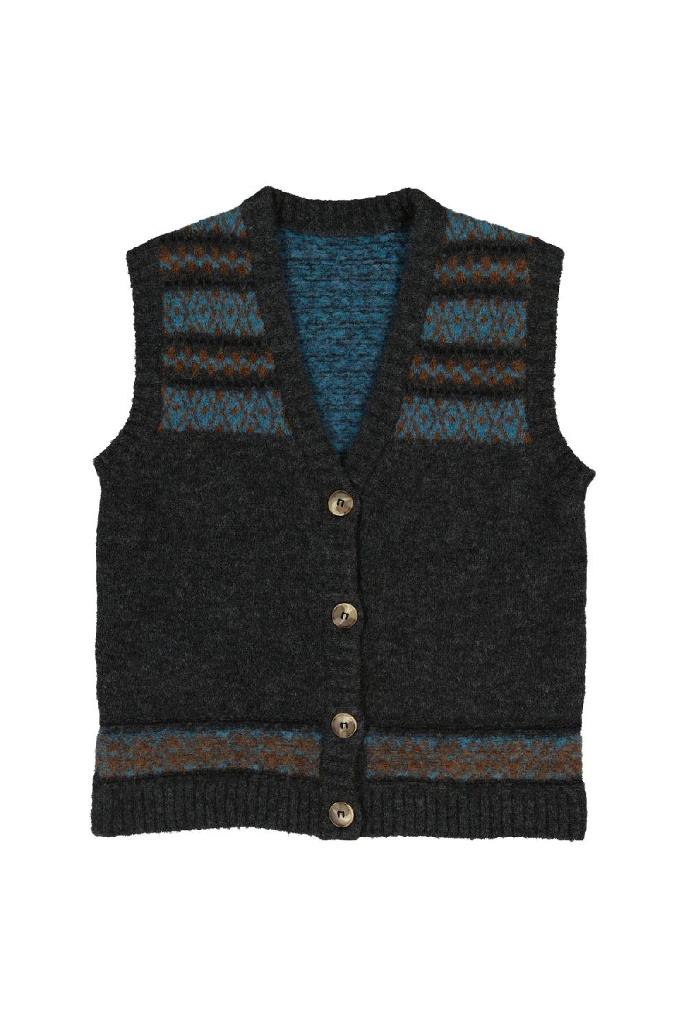 Leon & Harper Cardigan Mamette Jac Grey