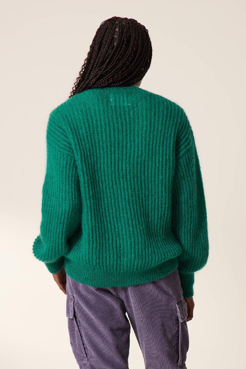 Leon & Harper Cardigan Manou PLN Green