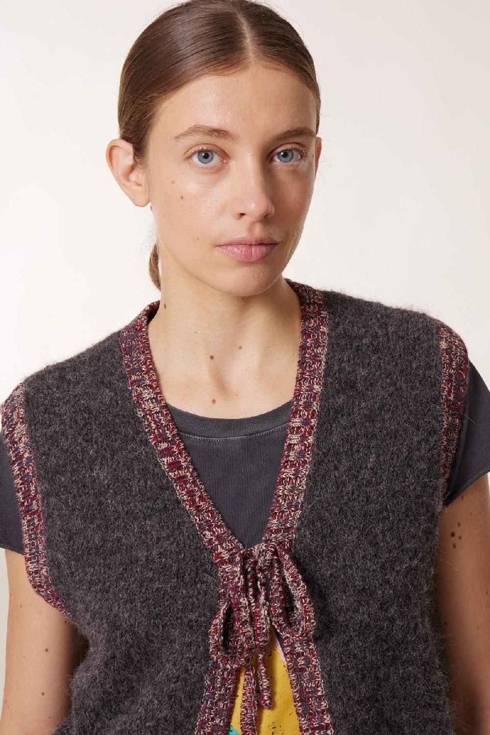 Leon & Harper Cardigan Milly PLN Grey