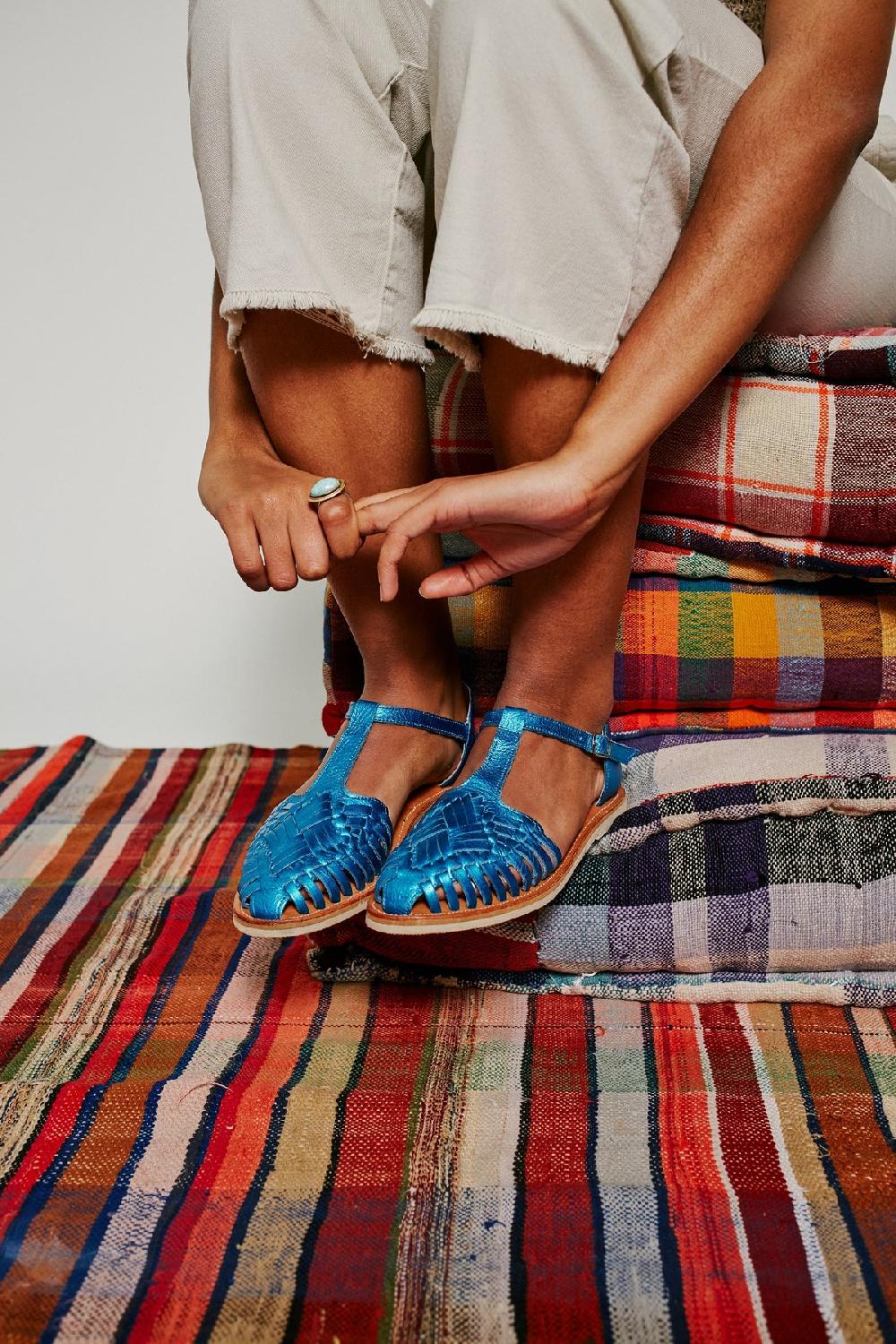 Leon & Harper Chaussures Zapopan Blue