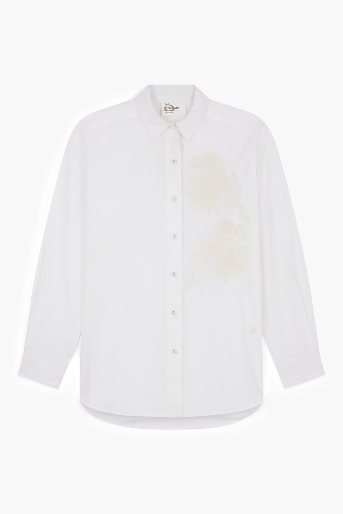 Leon & Harper Chemise Cadeau Brd White