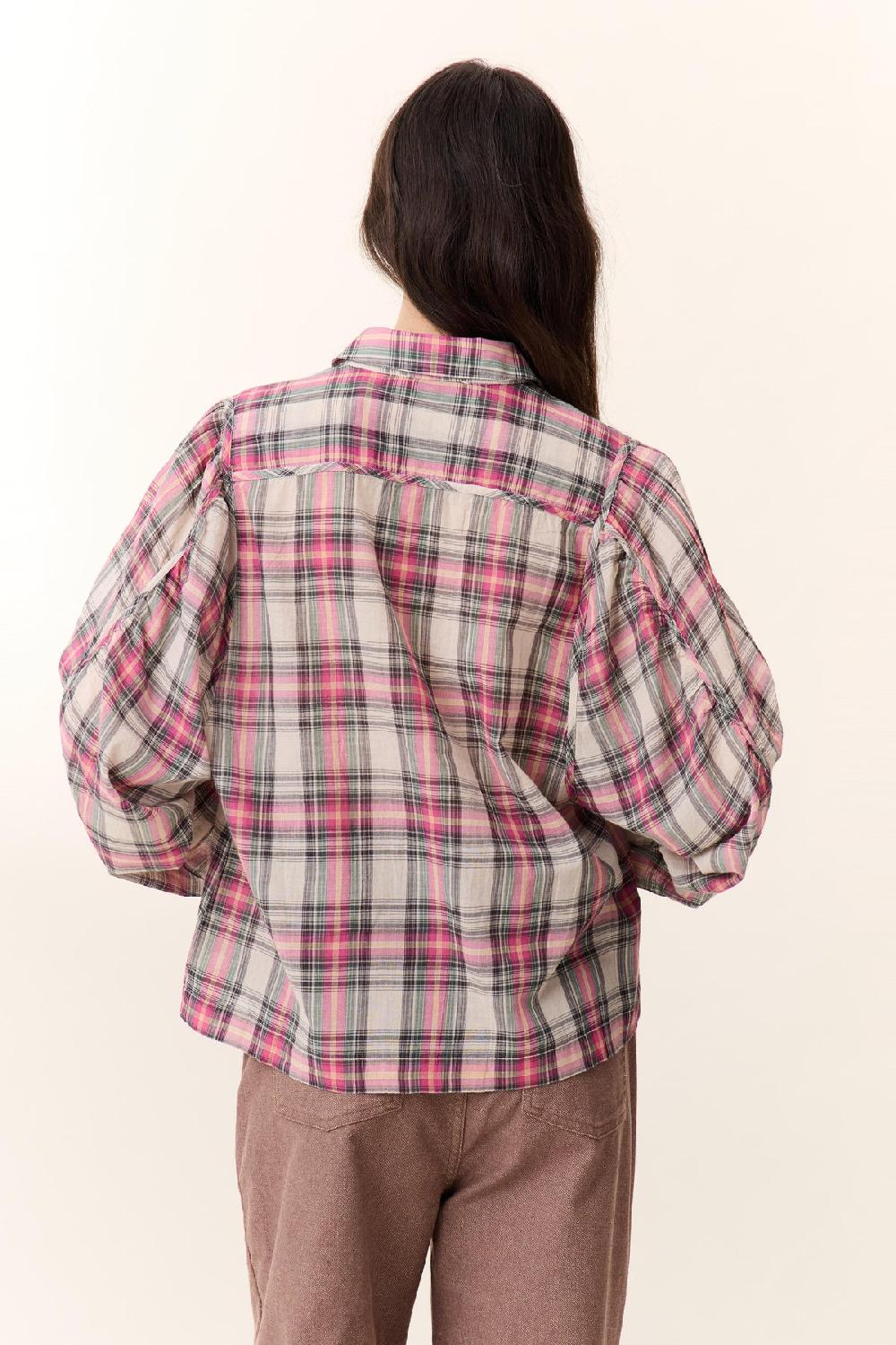 Leon & Harper Chemise Candri Crx Pink