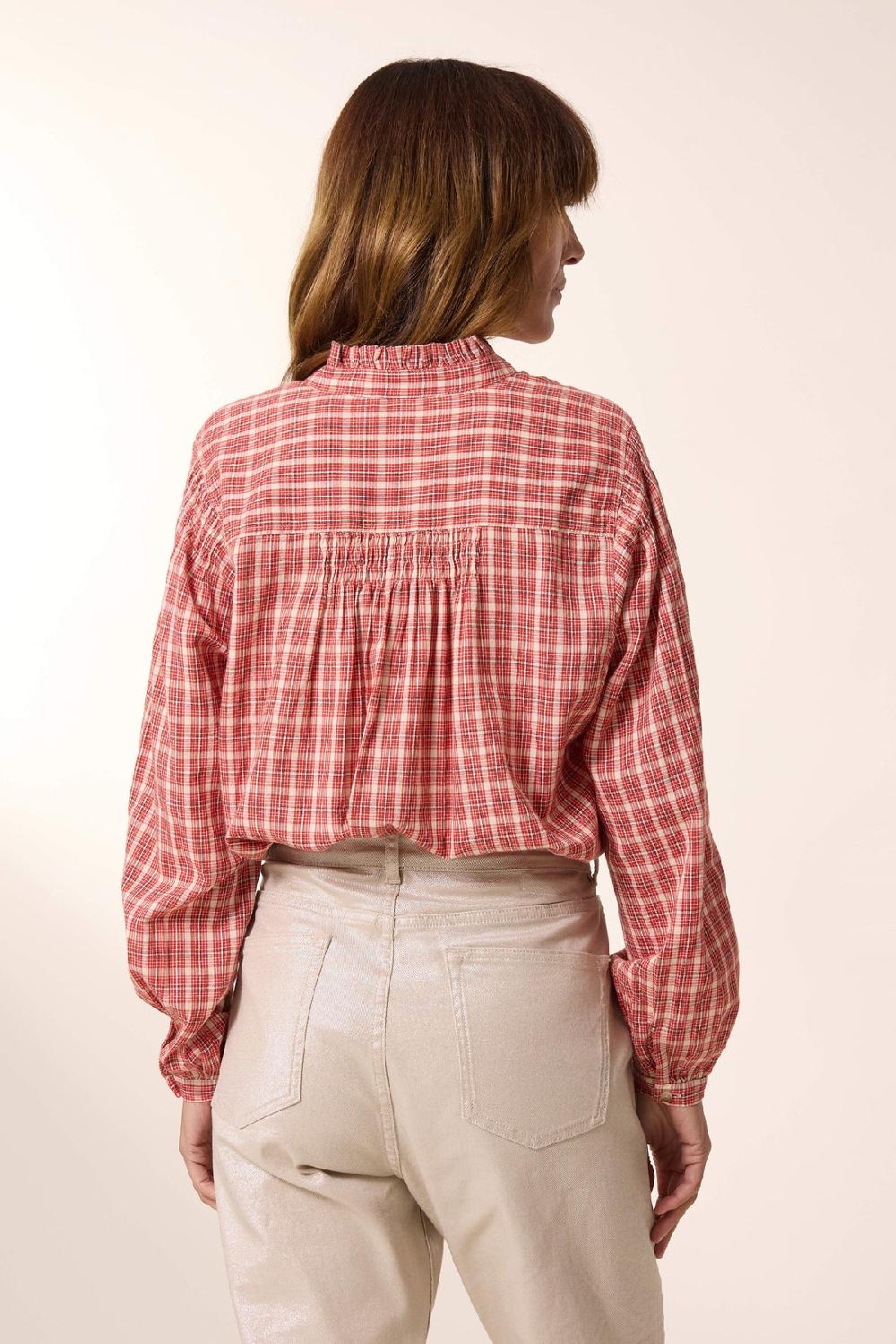 Leon & Harper Chemise Chiara Multi Red