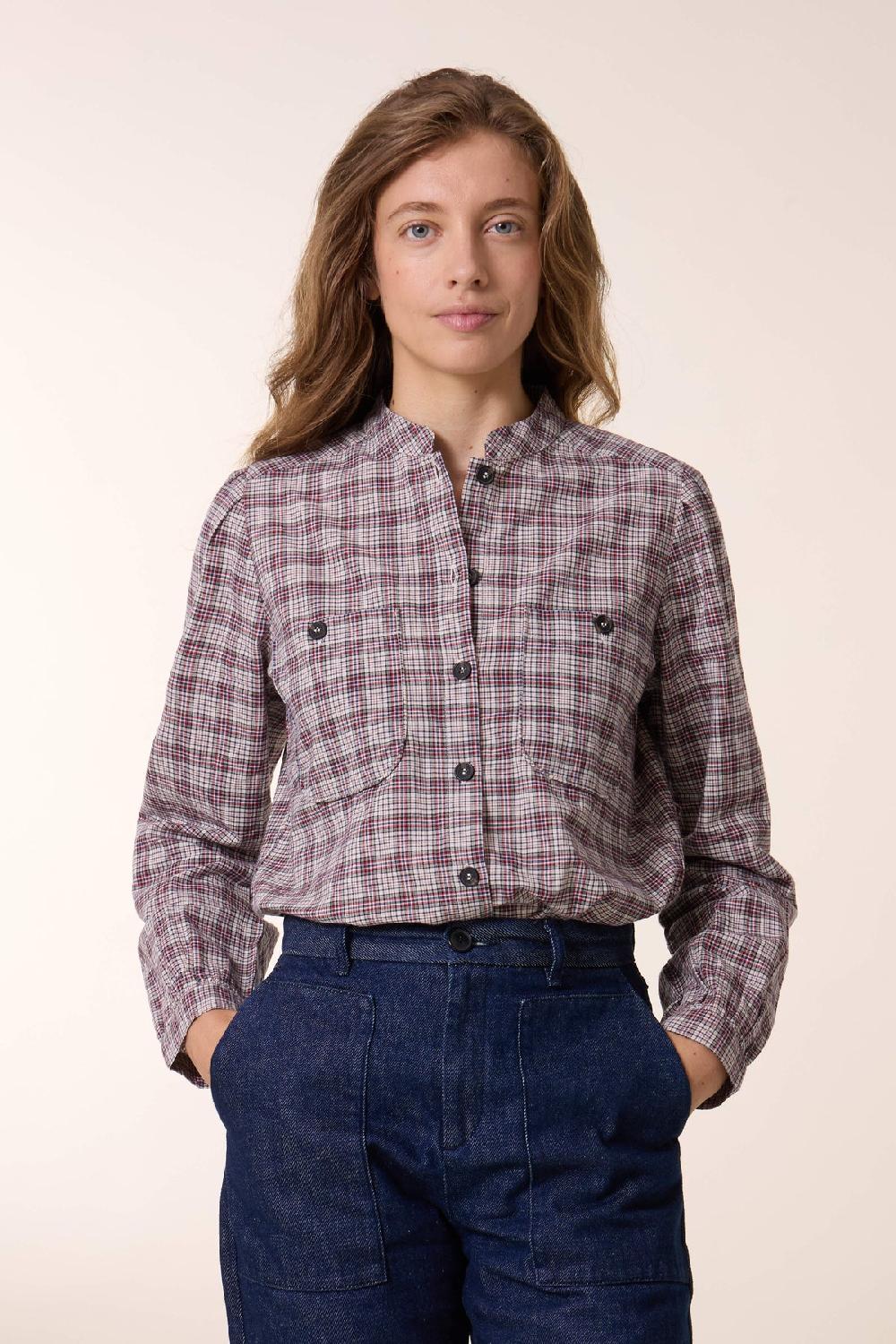 Leon & Harper Chemise Chrono Check Multico