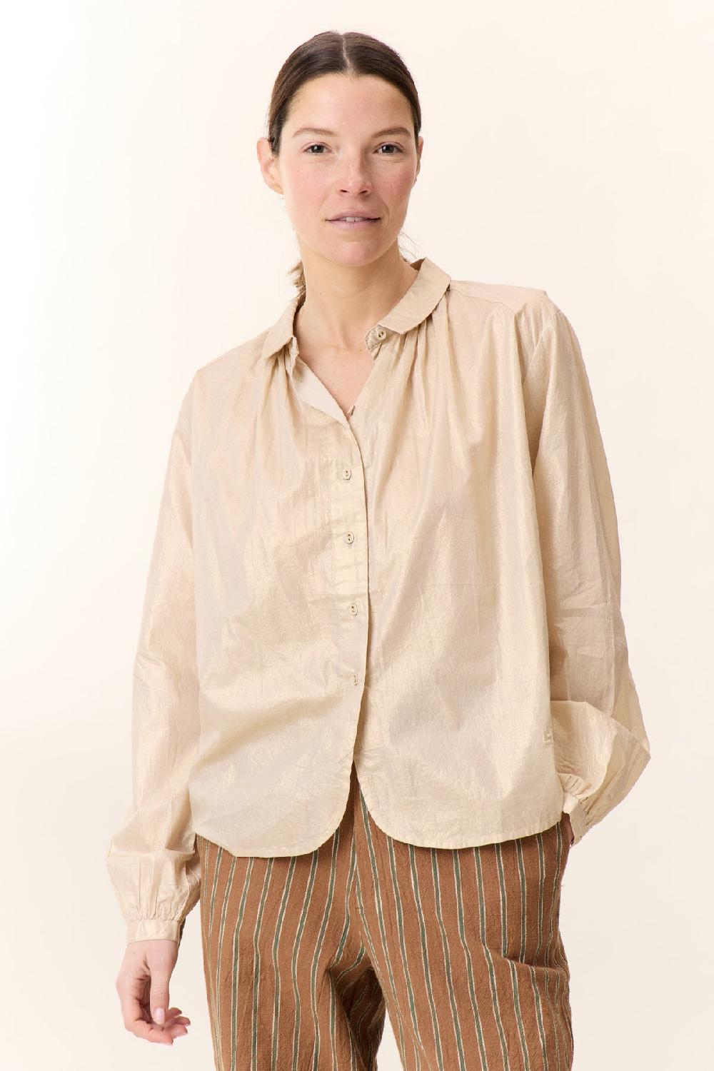 leon & harper Chemise Cob Foil Gold