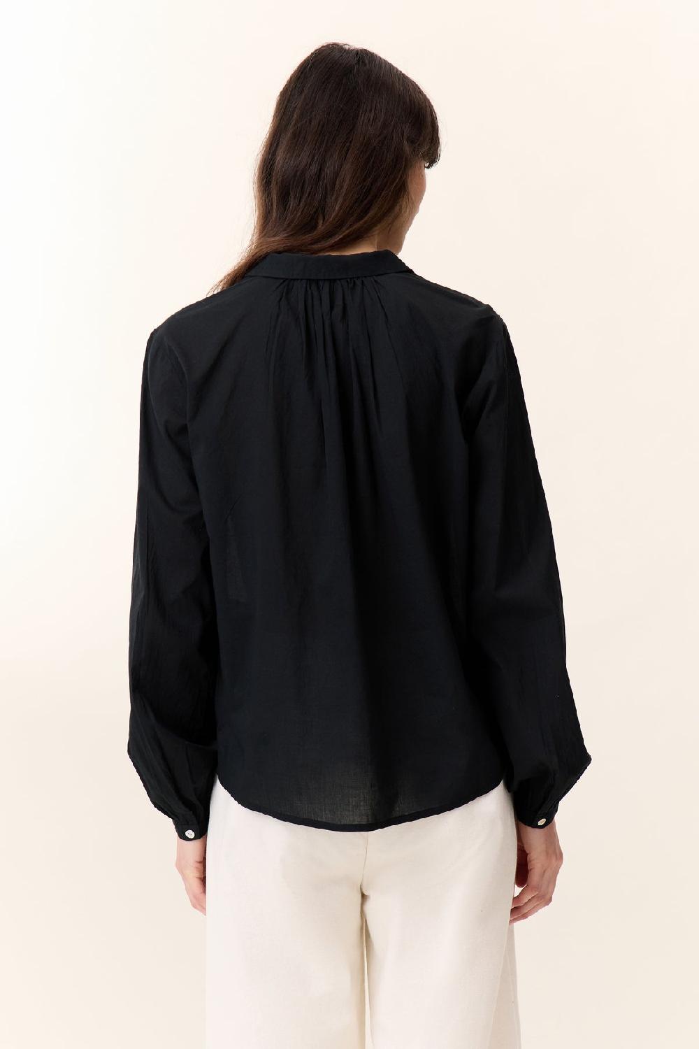 Leon & Harper Chemise Cob Pint Black