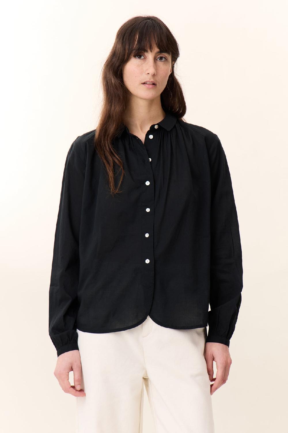 leon & harper Chemise Cob Pint Black