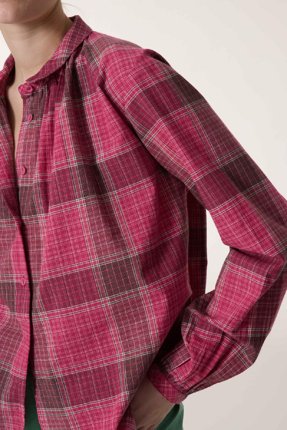 Leon & Harper Chemise Cob Strght Red