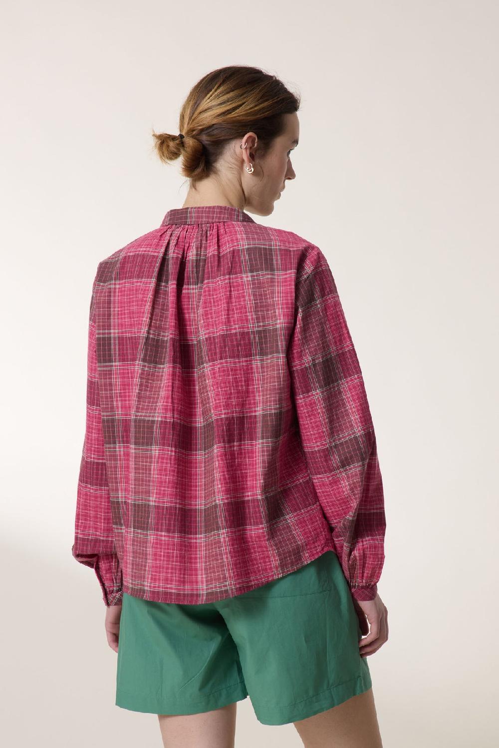 Leon & Harper Chemise Cob Strght Red