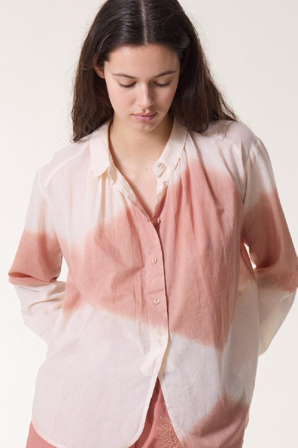 Leon & Harper Chemise Cob T&D Coral