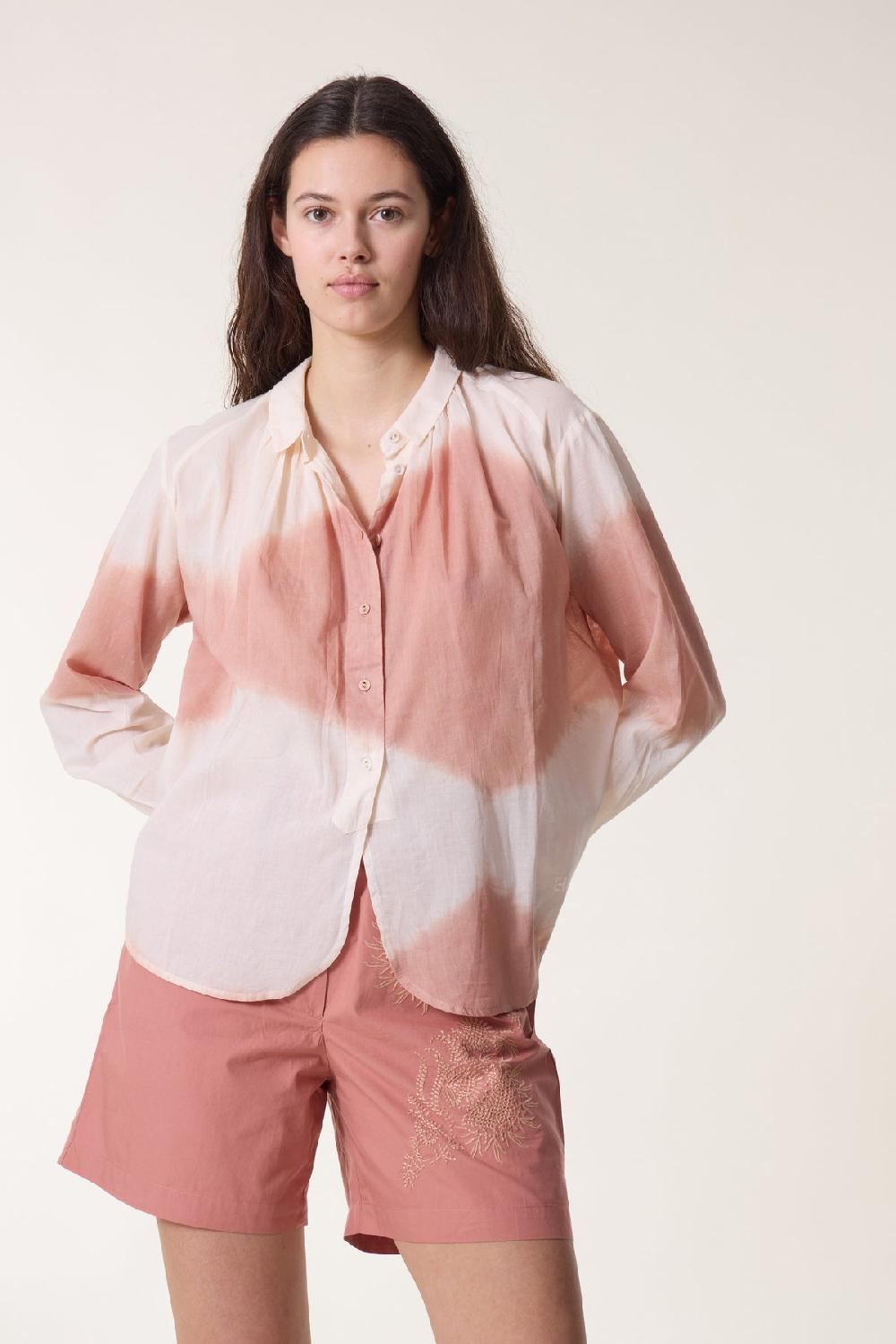 leon & harper Chemise Cob T&D Coral