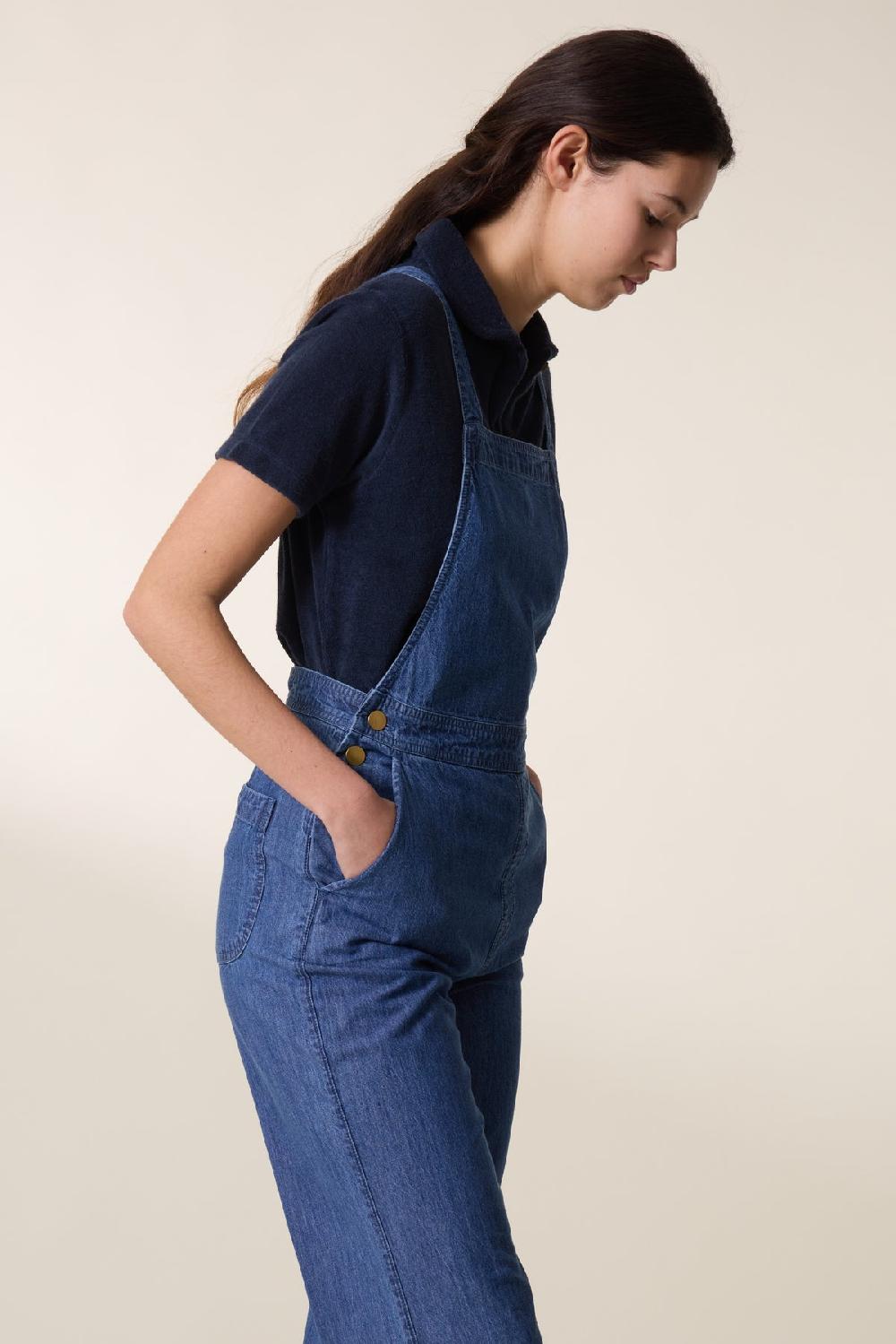 Leon & Harper Combinaison Olivo Dnm Blue