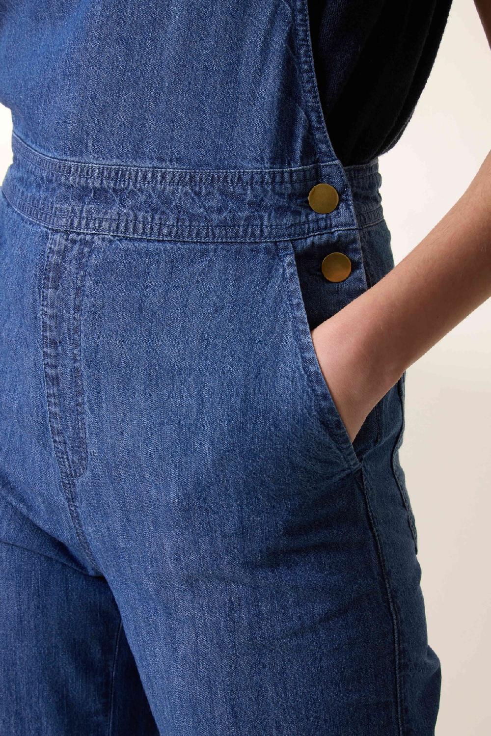 Leon & Harper Combinaison Olivo Dnm Blue