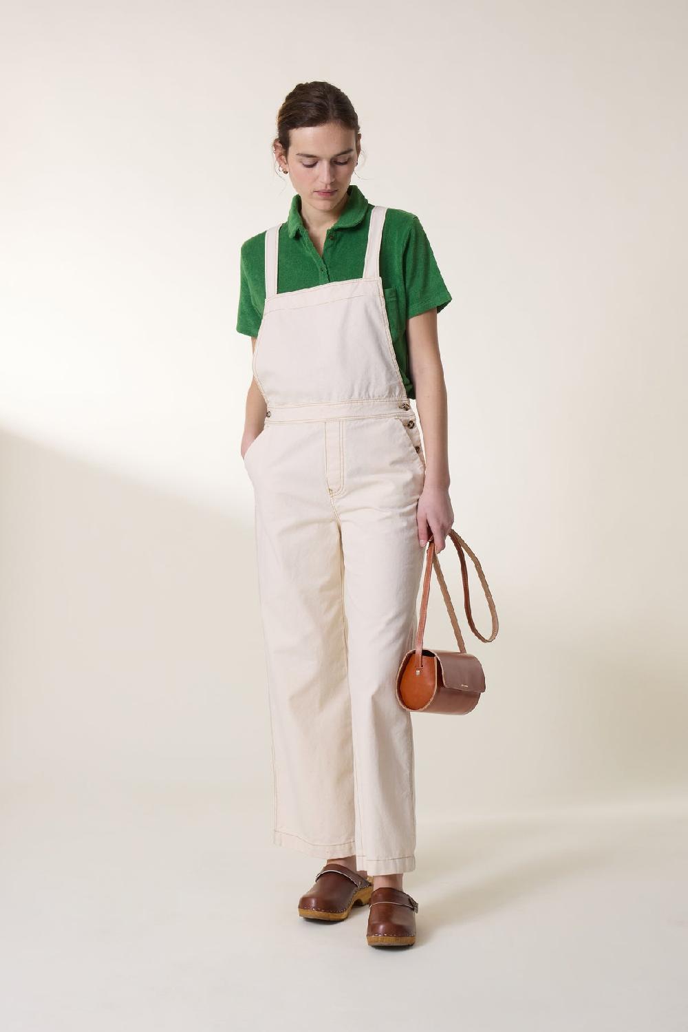 Leon & Harper Combinaison Olivo Plain Ecru