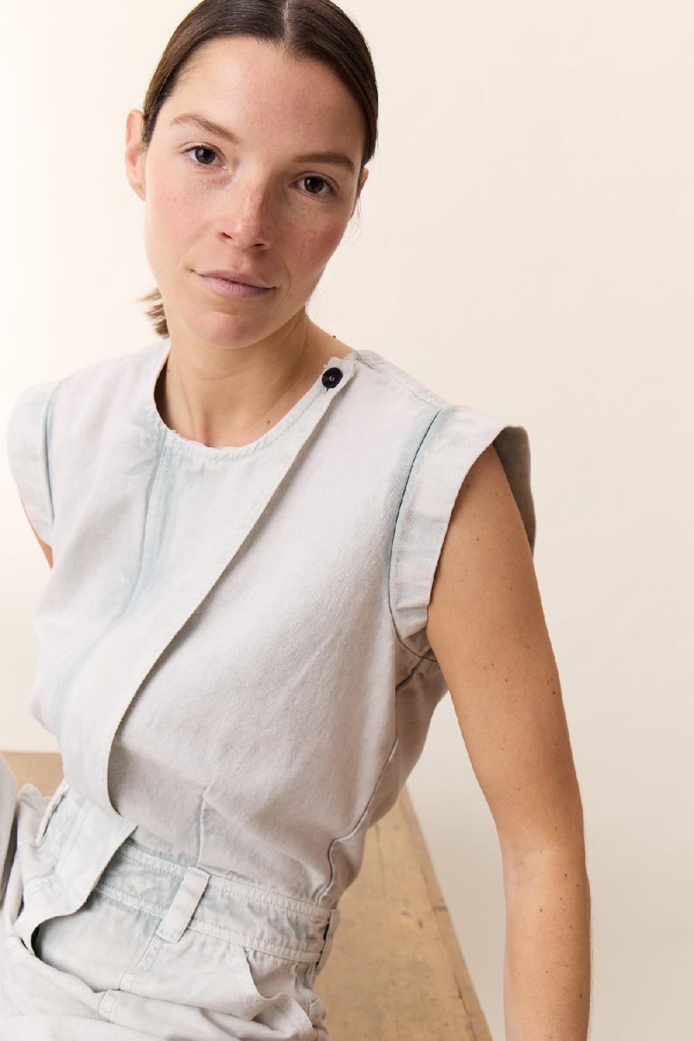 Leon & Harper Combinaison Orace Plain Green