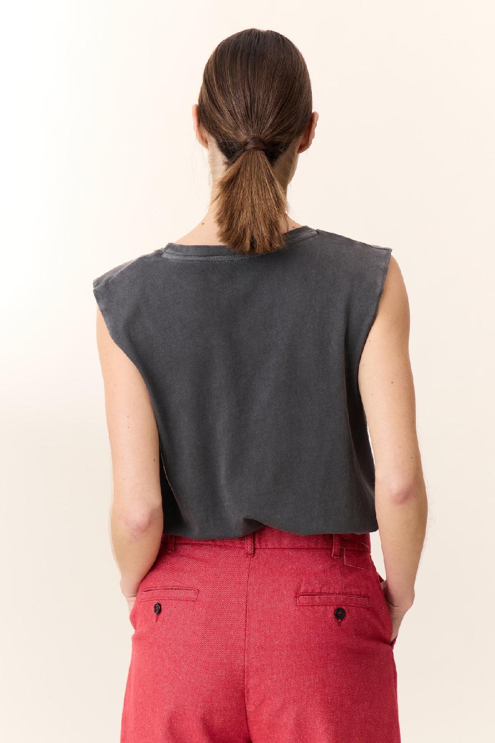 Leon & Harper Débardeur Dode Road Carbone