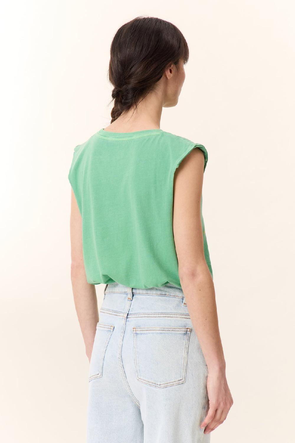 Leon & Harper Débardeur Dode Road Green