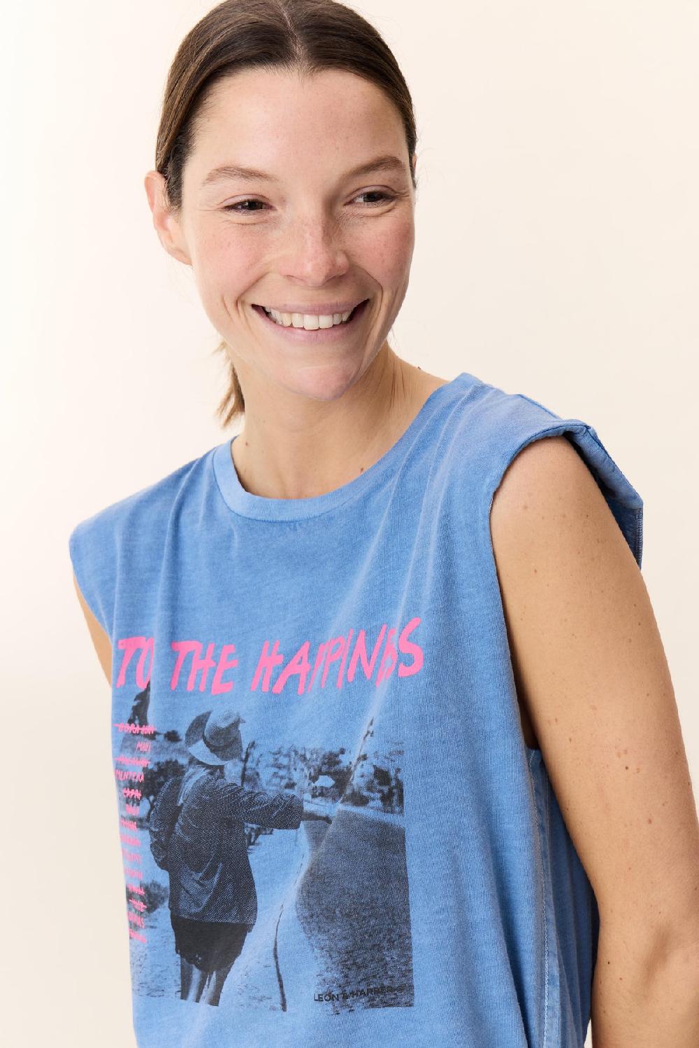 Leon & Harper Débardeur Dode Road Sky