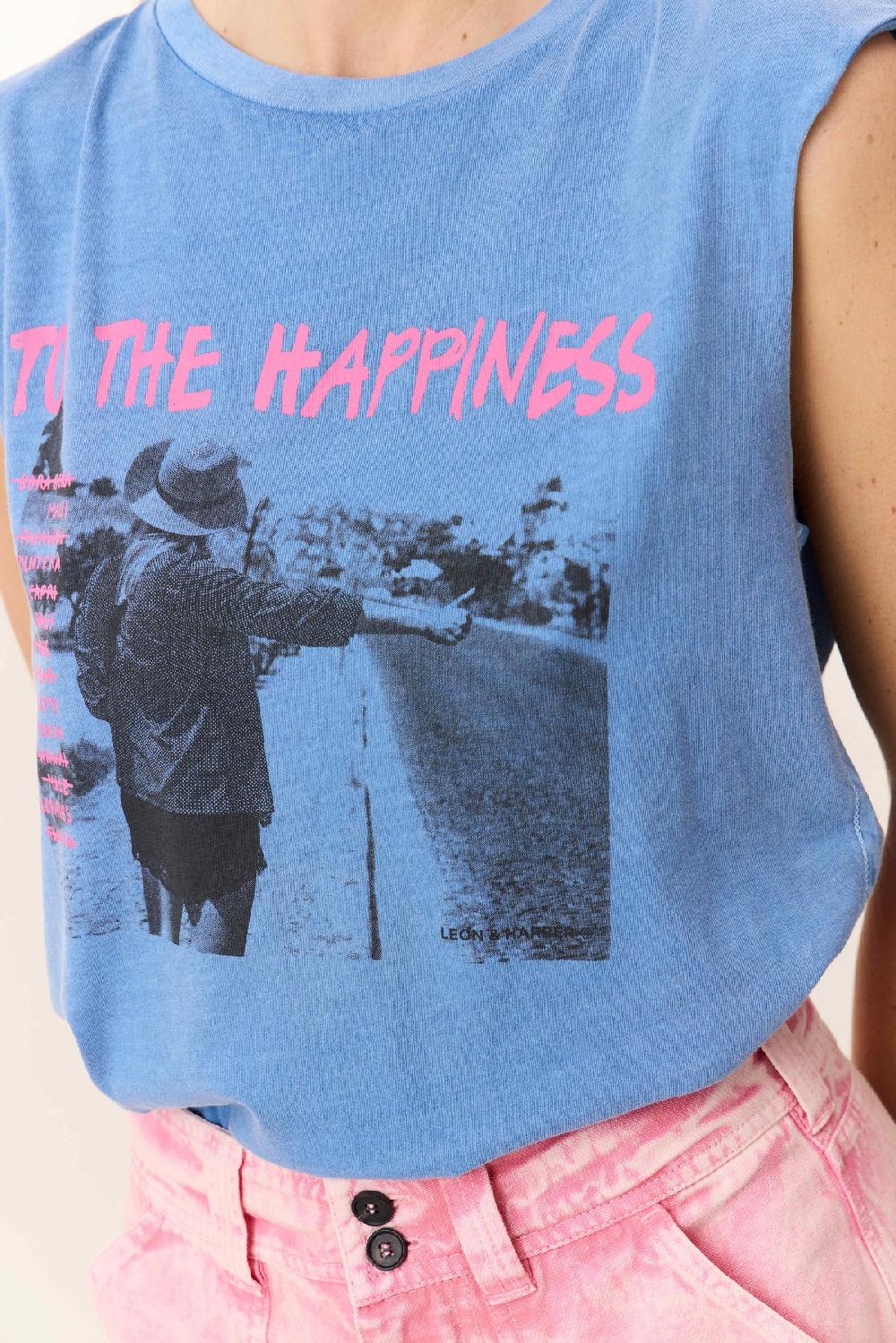 Leon & Harper Débardeur Dode Road Sky