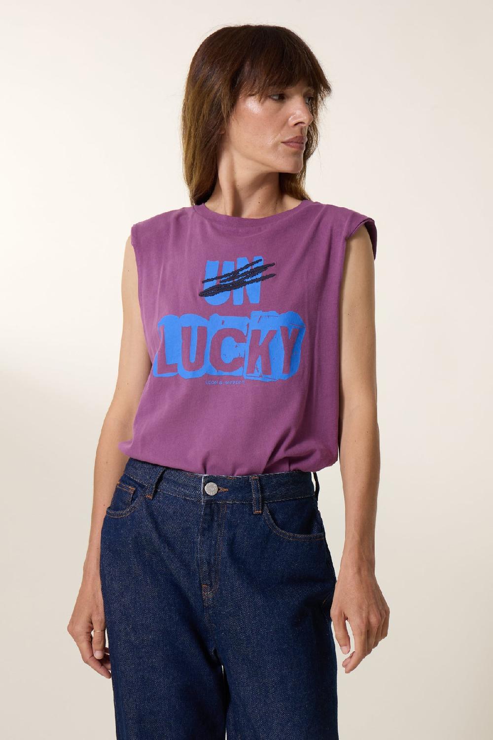 leon & harper Debardeur Dode Un Purple