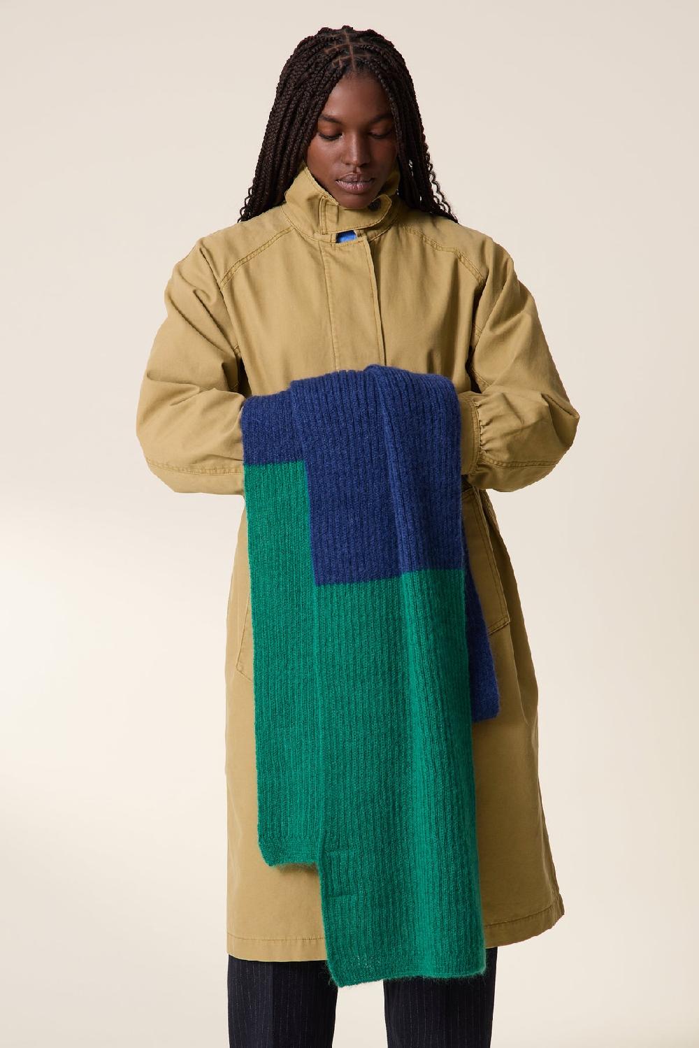 leon & harper Echarpe Nahuel PLN Navy