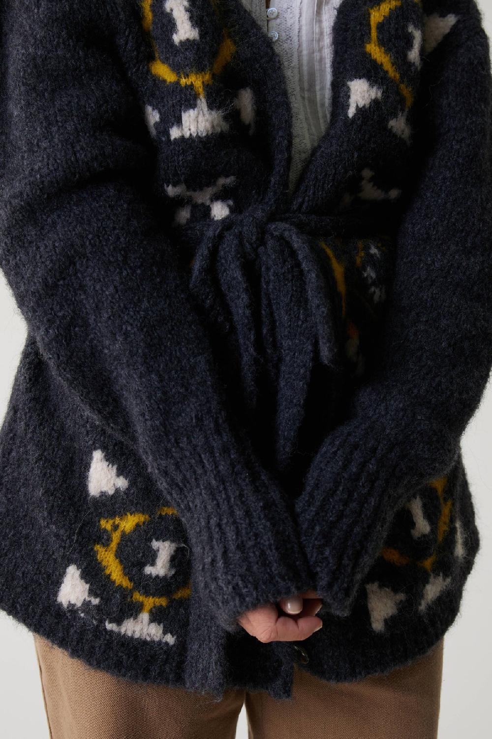 Leon & Harper Gilet Maya Mix Grey