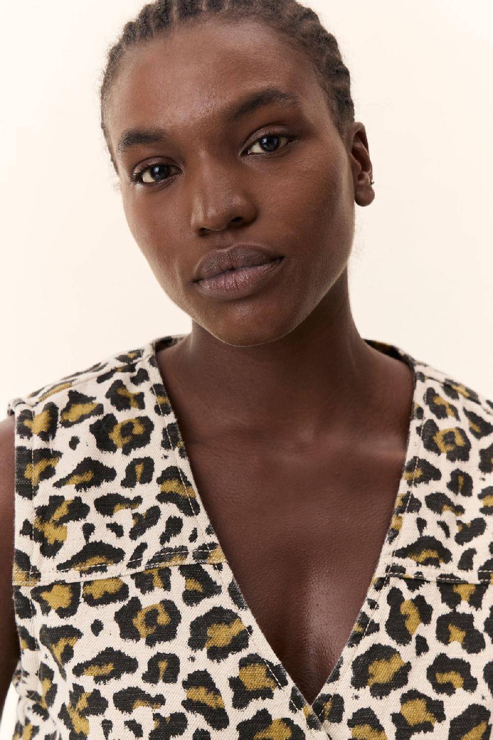 Leon & Harper Gilet Vish Leo Beige