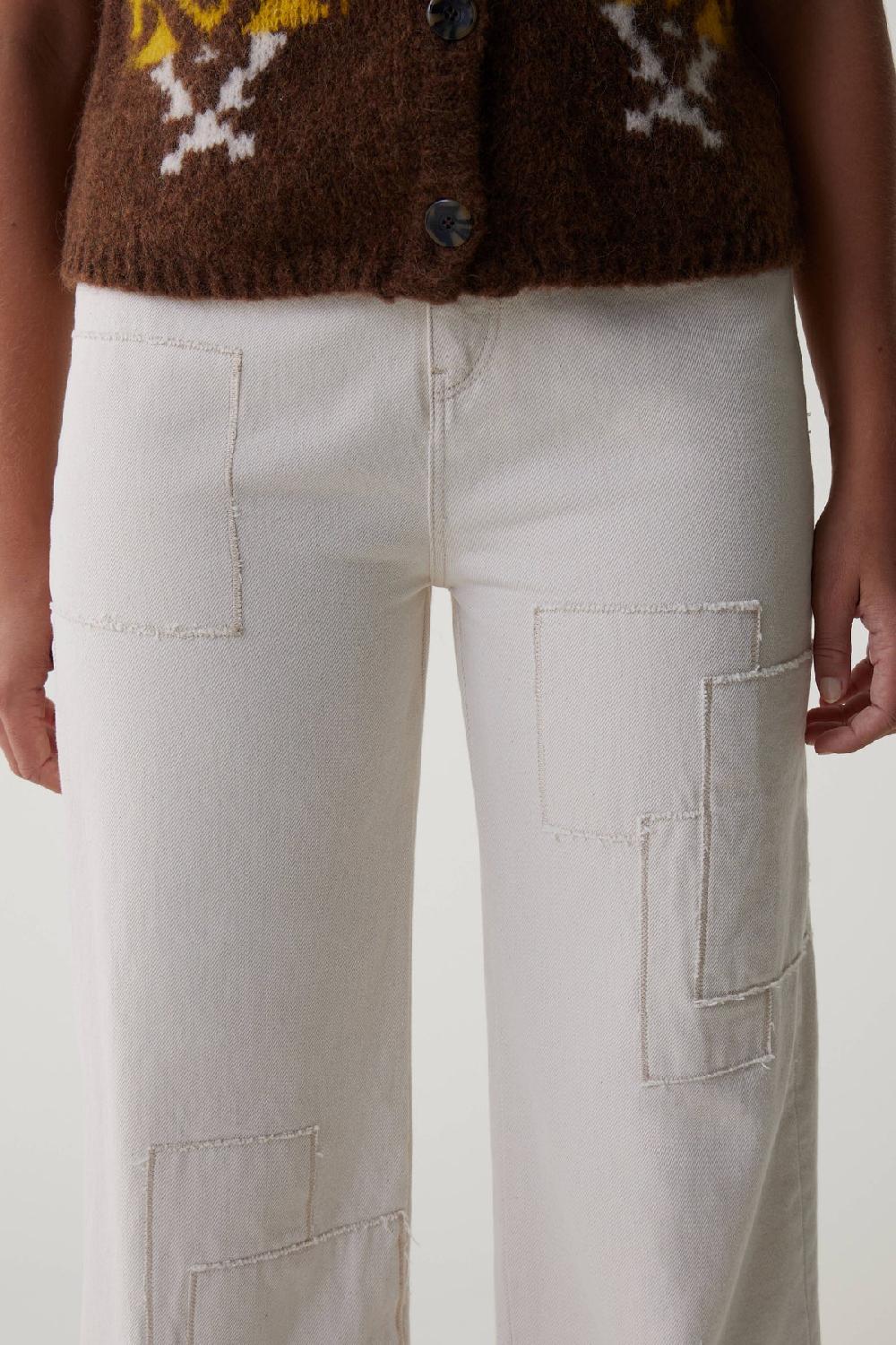 Leon & Harper Jean Francois Multi Off White