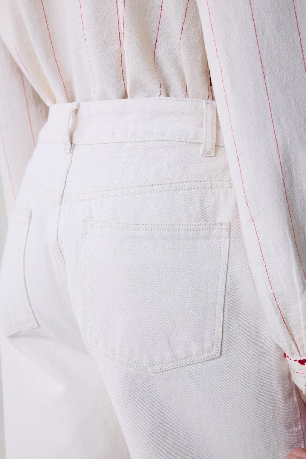 leon & harper Jean Francois PLN Off white