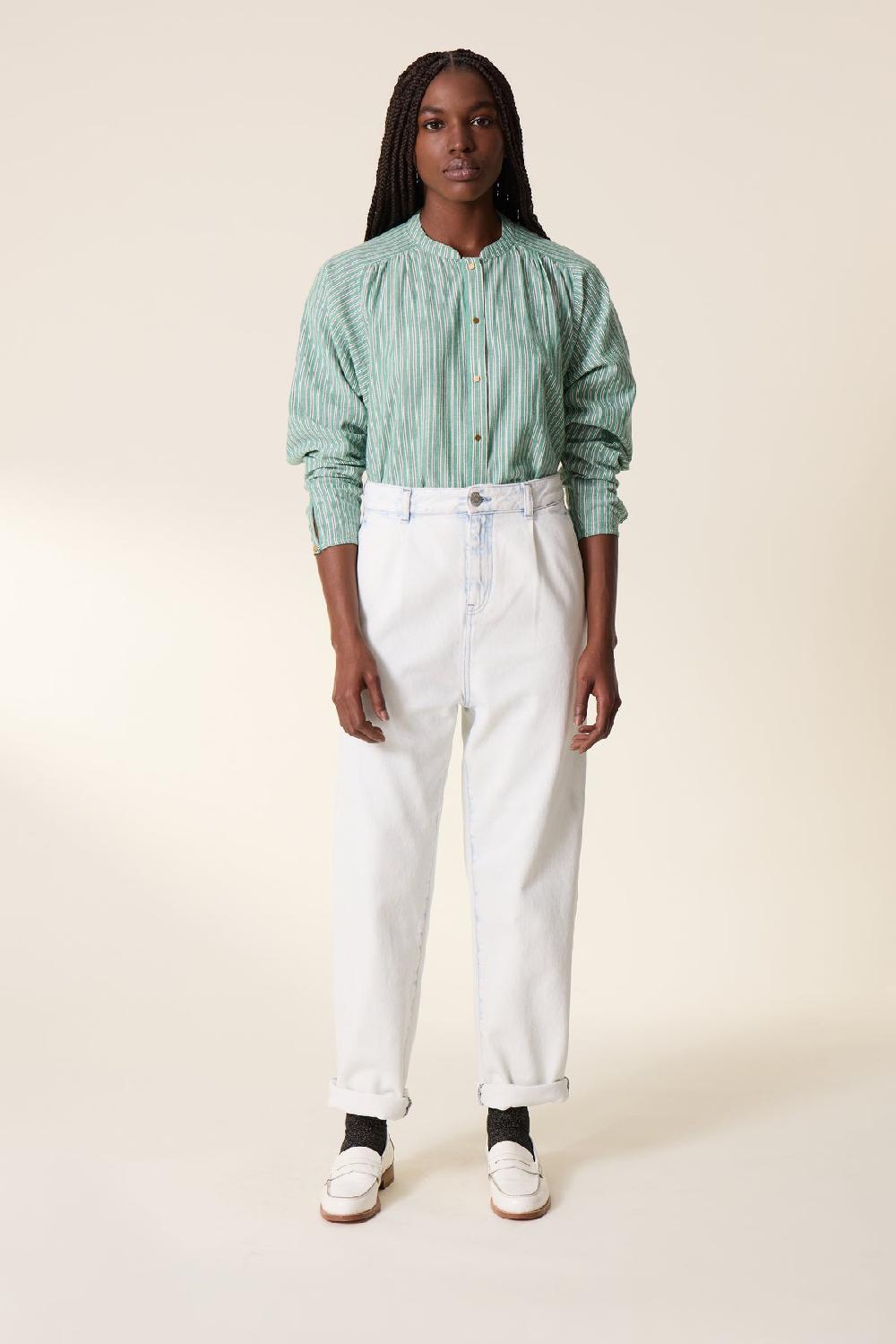 leon & harper Jean Patrick PL4 White